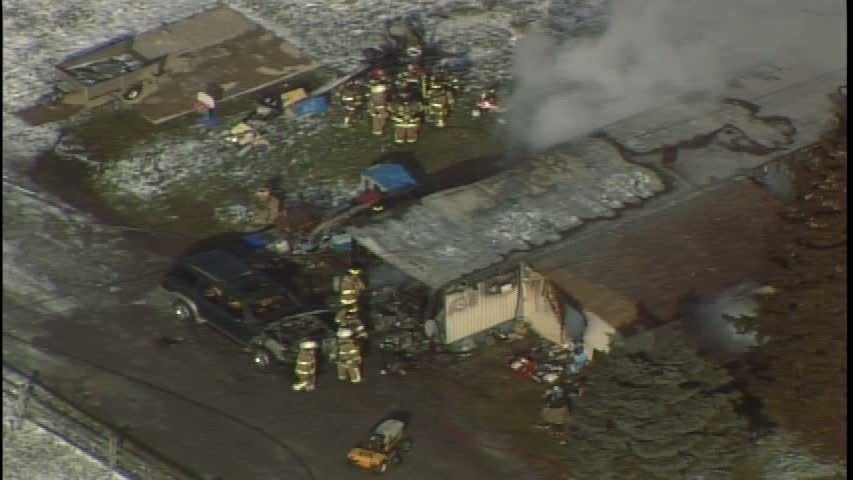 Neighbors help neighbors after fire destroys home