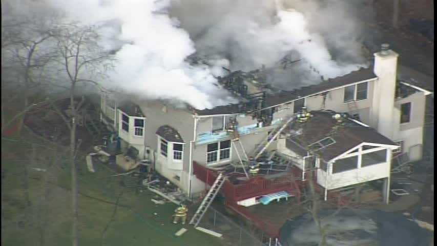 Photos: Fire Rips Through Shaler House