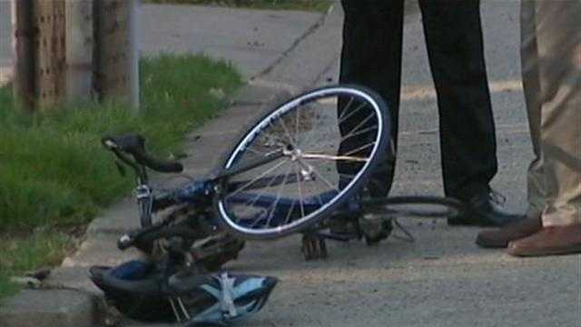 Photos: Child hit by SUV while riding bike