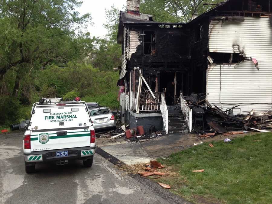 (PHOTOS) Penn Hills Home Fire on Orin Street