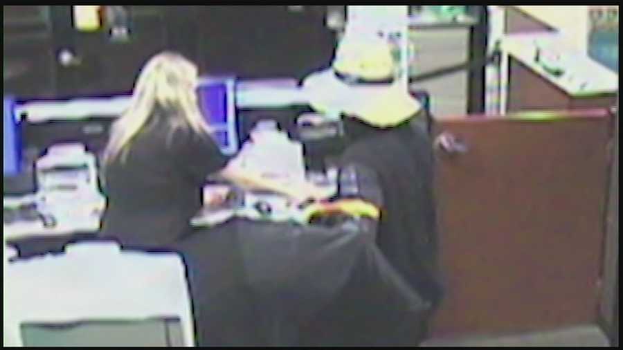 The FBI says this man robbed the bank inside Giant Eagle in South Strabane Township.