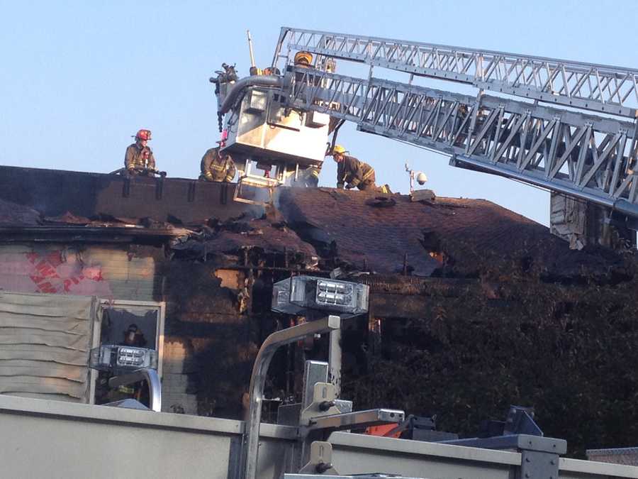 Photos Big fire at Robinson Twp. condos