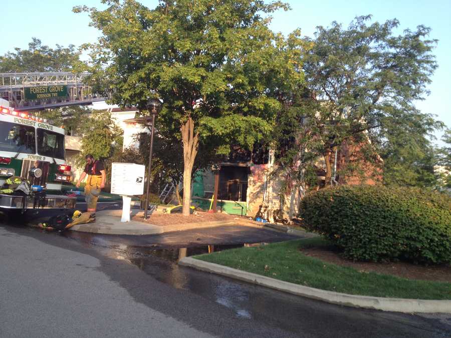 Photos Big fire at Robinson Twp. condos
