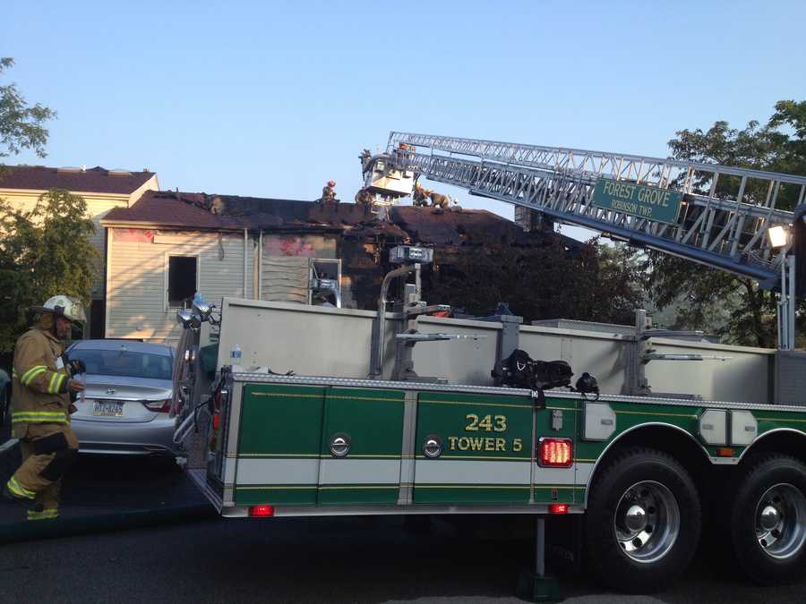 Photos Big fire at Robinson Twp. condos
