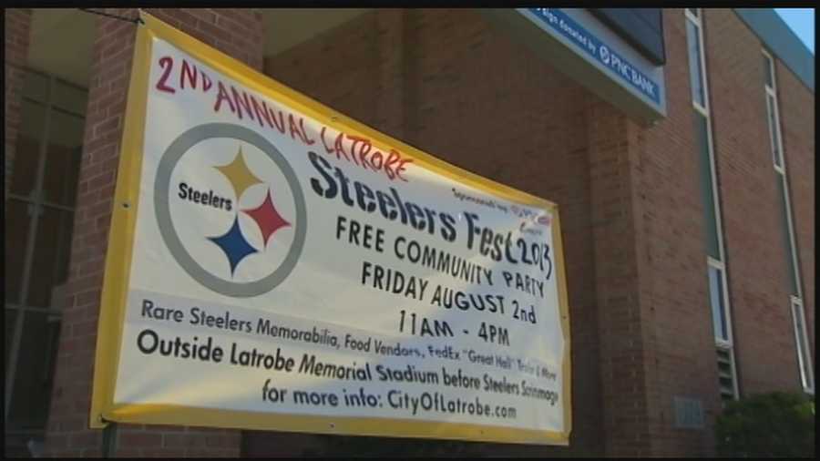 Latrobe ready to host another Steelers Fest