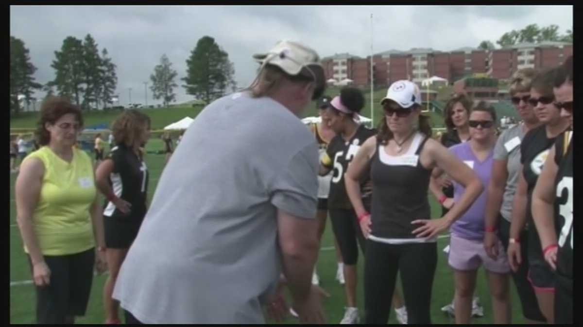 Steelers hold annual women's training camp