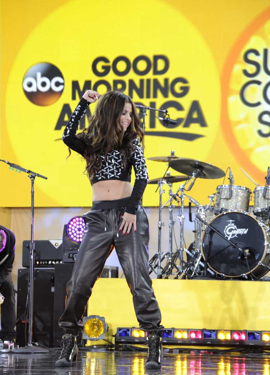 Selena Gomez celebrated her 21st birthday with a concert in Central Park as part of the GMA Summer Concert Series, on GOOD MORNING AMERICA.