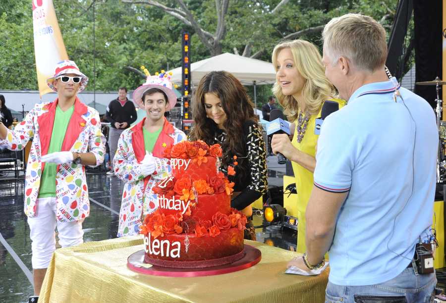 Selena Gomez celebrated her 21st birthday with a concert in Central Park as part of the GMA Summer Concert Series, on GOOD MORNING AMERICA.