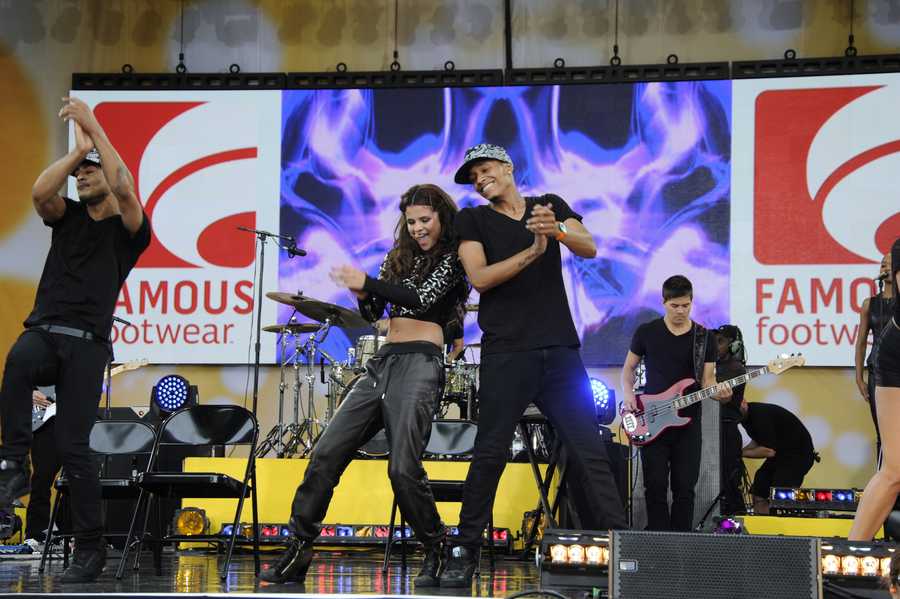 Selena Gomez celebrated her 21st birthday with a concert in Central Park as part of the GMA Summer Concert Series, on GOOD MORNING AMERICA.