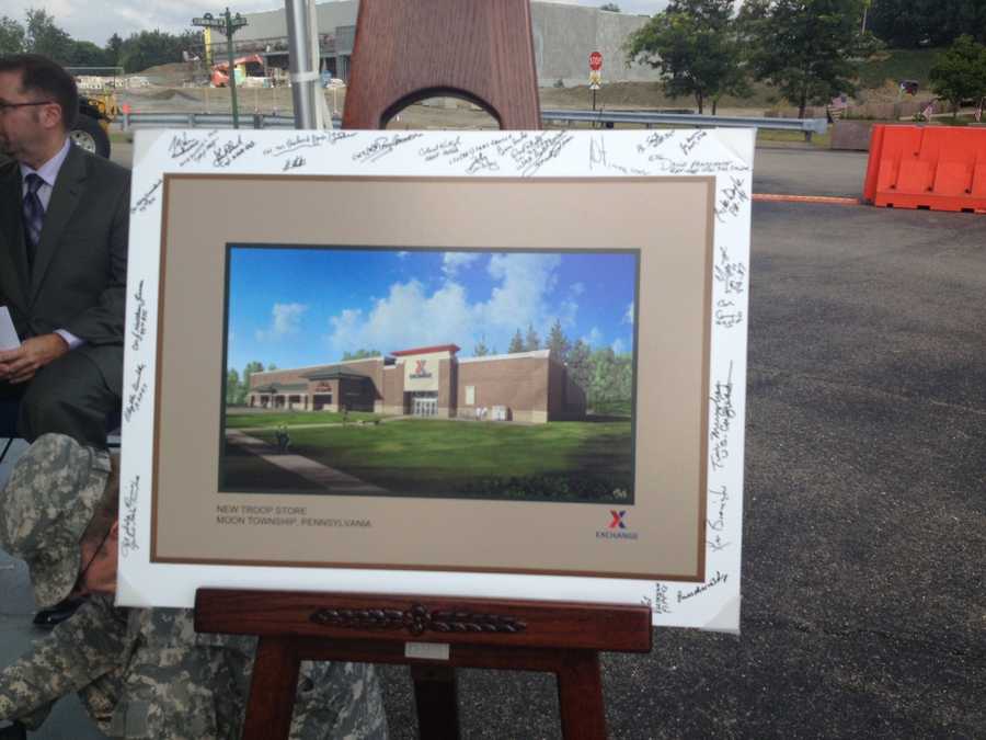 Army Post Exchange Groundbreaking