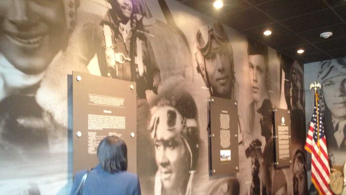 Photos: Tuskegee Airmen honored in new exhibit