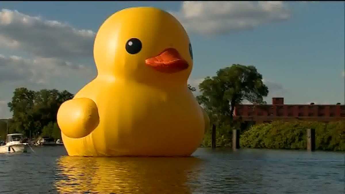 giant duck float