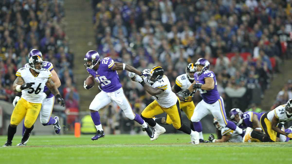 London calling SteelersVikings game photos