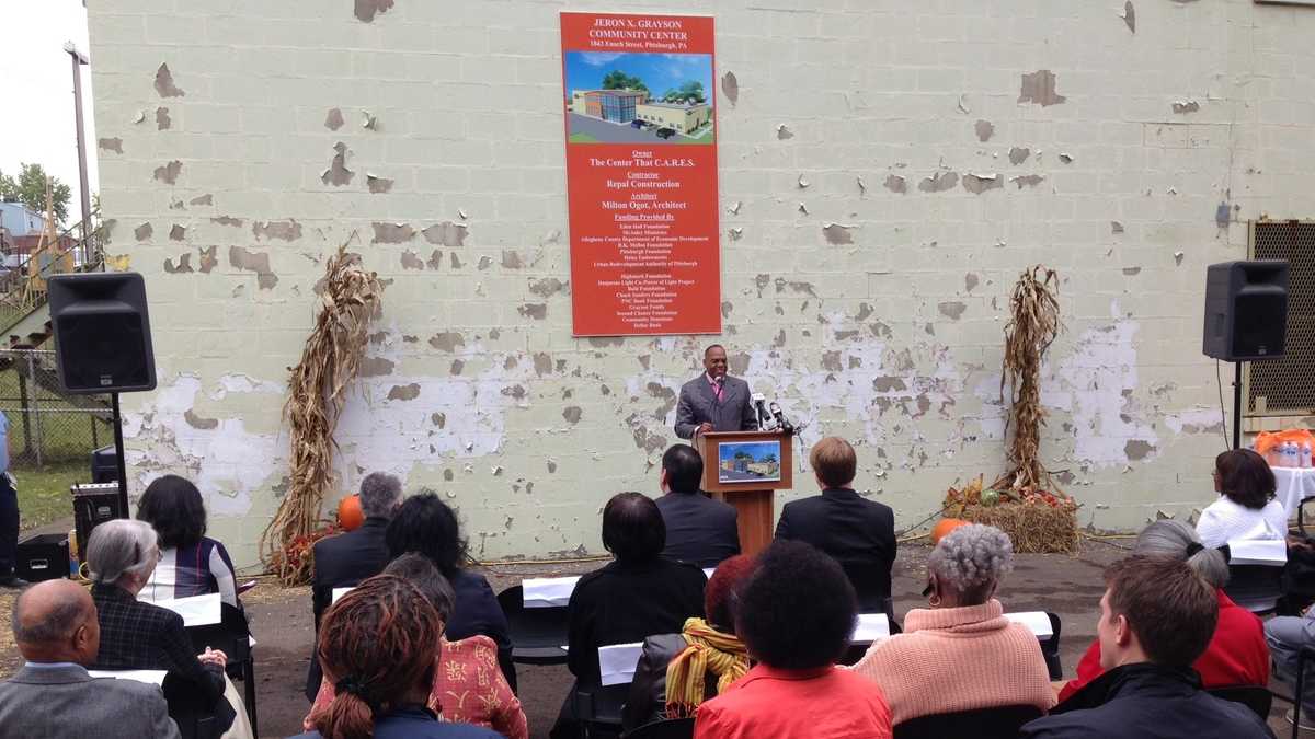 Community center breaks ground in honor of slain teen