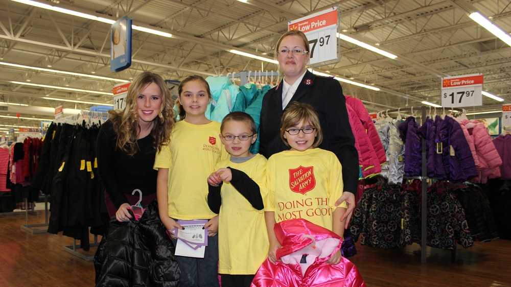 News Team Takes Area Children Shopping with WTAE Project BundleUp