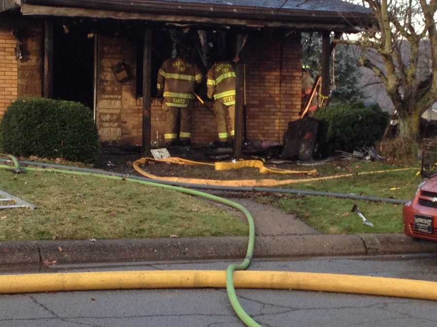 Photos Fire destroys house in Baden