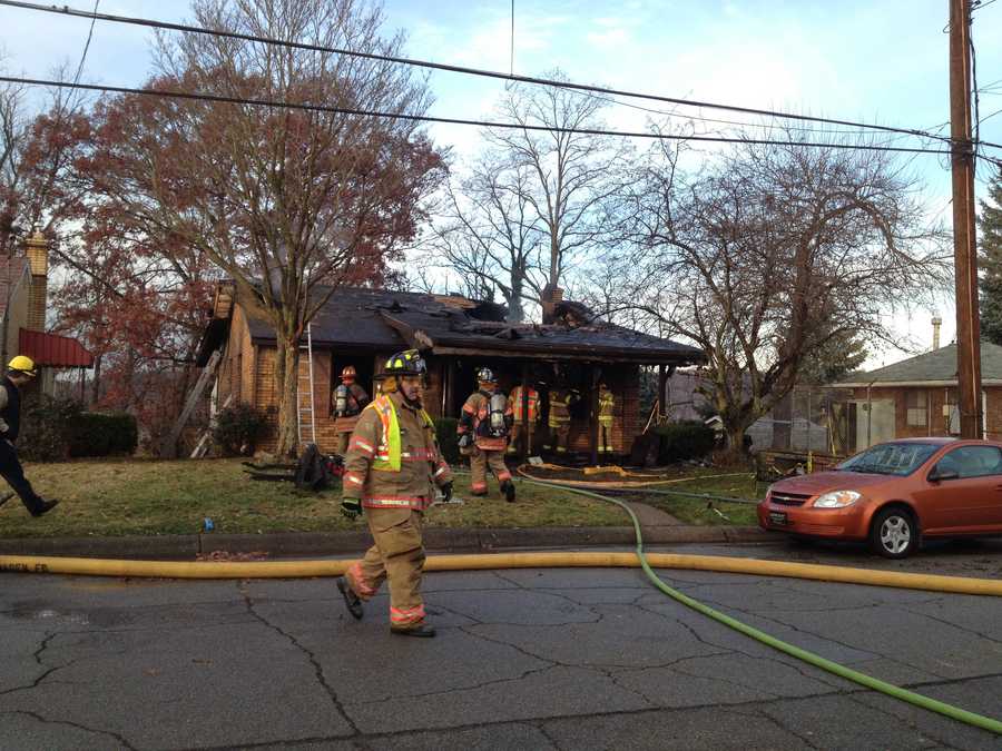 Photos Fire destroys house in Baden
