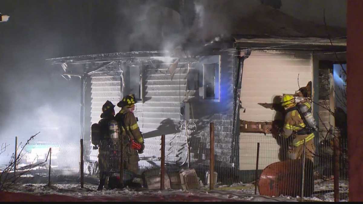 Indiana Township fire destroys house