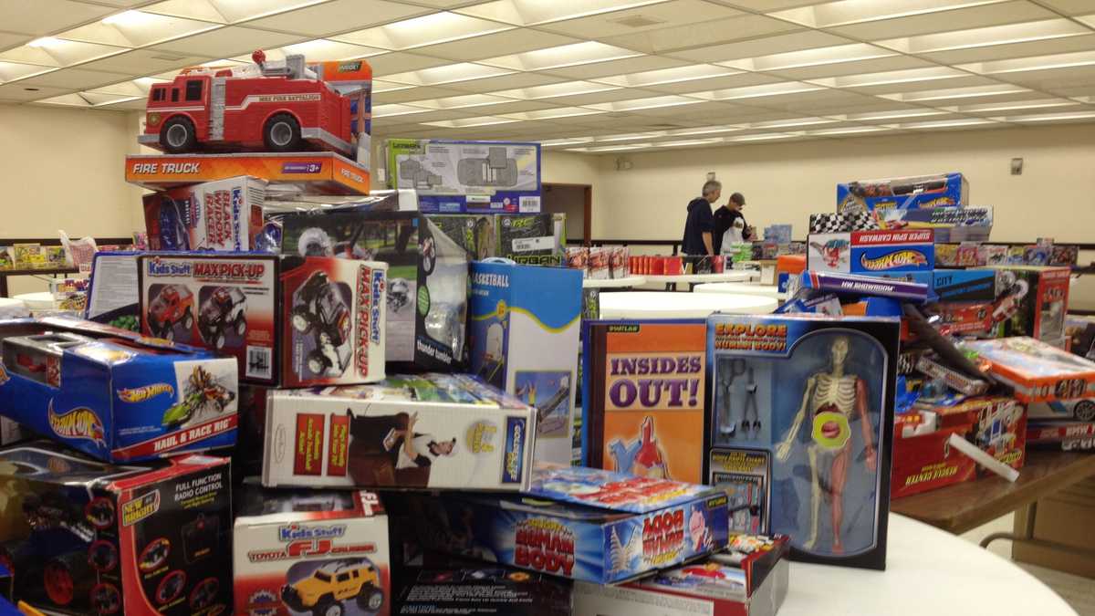 Photos: Salvation Army overwhelmed by Christmas toy donations