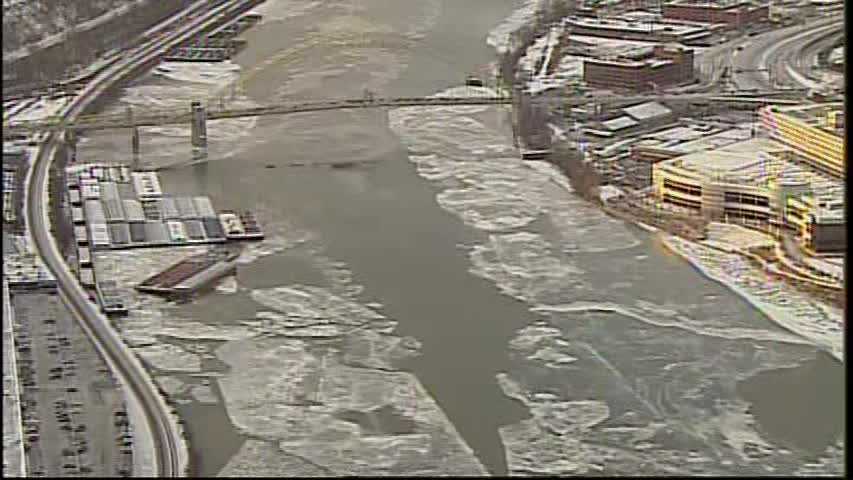 Photos: Arctic blast puts Pittsburgh's 3 rivers on ice