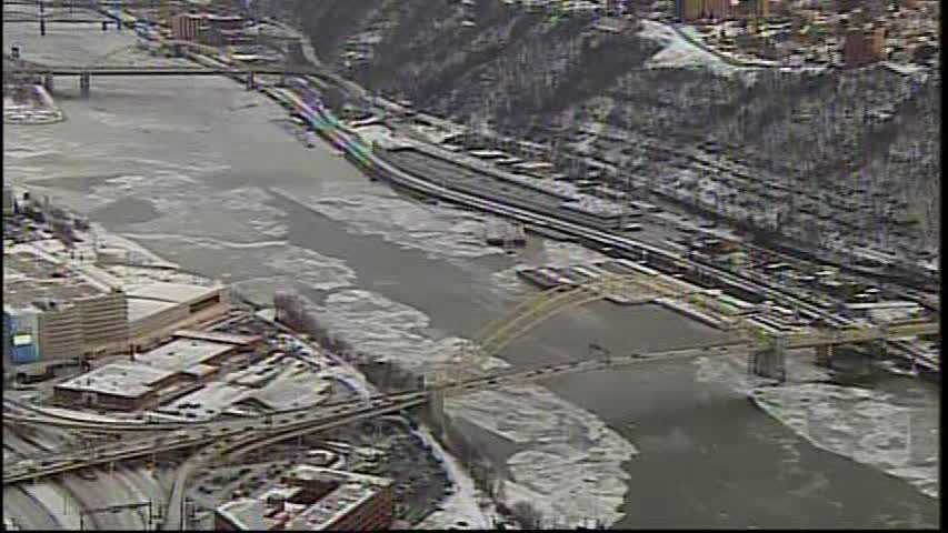 Photos: Arctic blast puts Pittsburgh's 3 rivers on ice