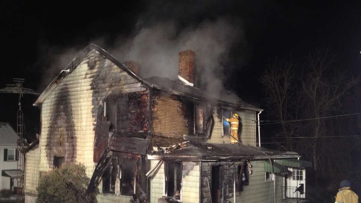 Photos Franklin Township house fire