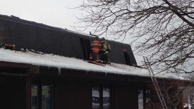 A fire broke out at the Irene Stacy Community Mental Health Center in Butler on Wednesday morning.