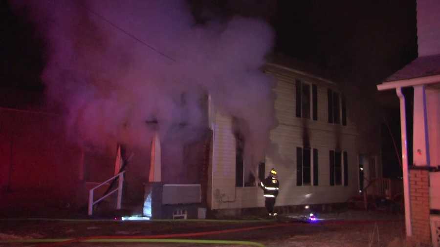 One person died in a house fire on Lathrop Street in New Castle.