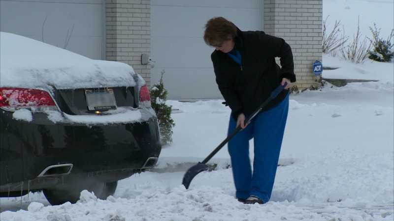 Fayette County residents dig out after snowstorm