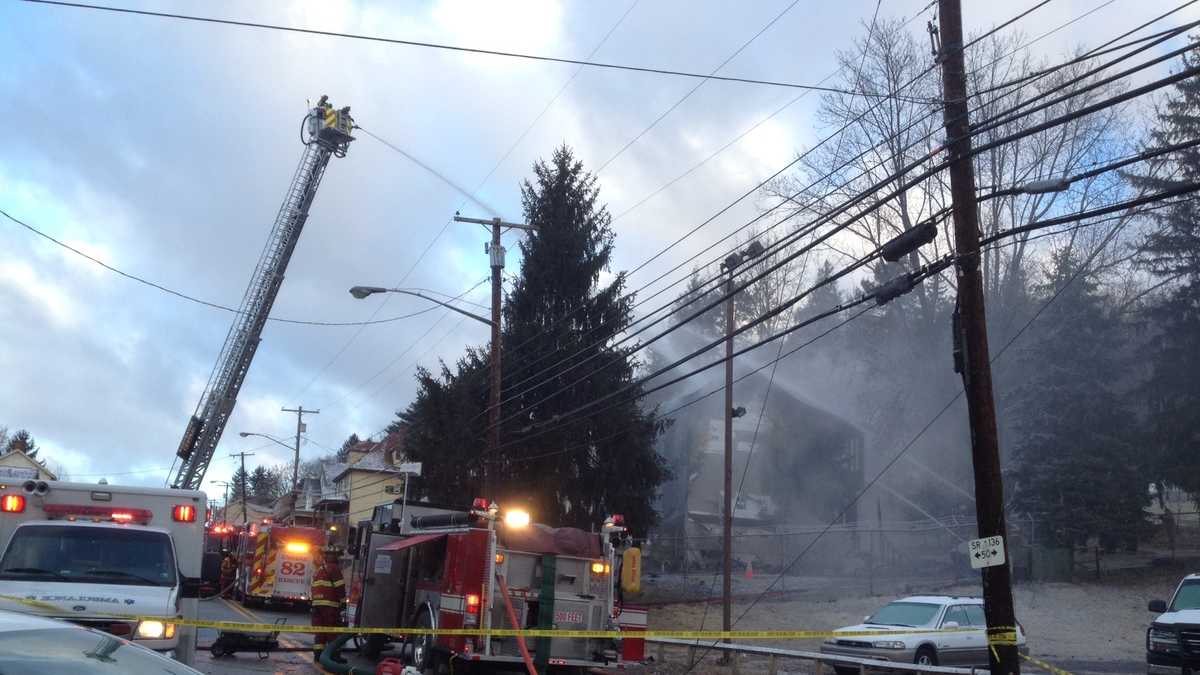 Photos Fatal fire in West Newton