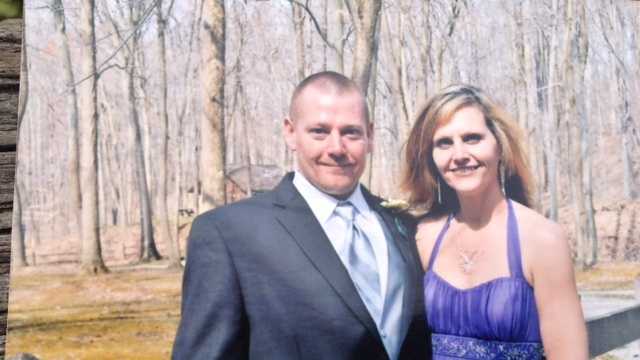 Crystal Kelley (right) was killed and her husband, Robert (left), was injured in a crash on Route 156.