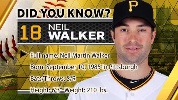 Did You Know? Pirates second baseman Neil Walker