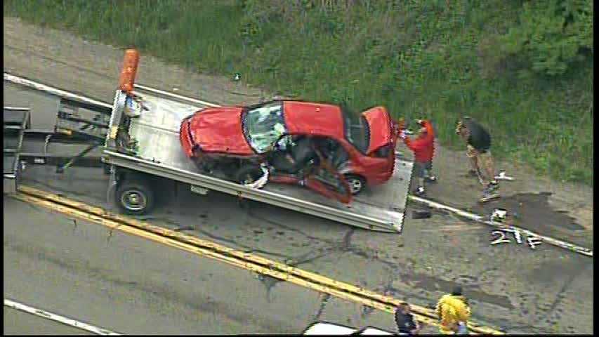 Photos: Crash on Route 228 in Middlesex Township