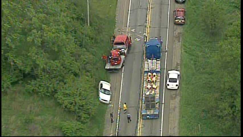 Photos: Crash on Route 228 in Middlesex Township