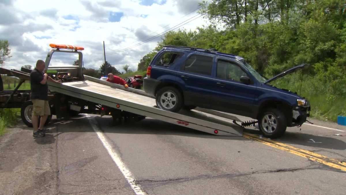 Photos: Crash on Route 228 in Middlesex Township