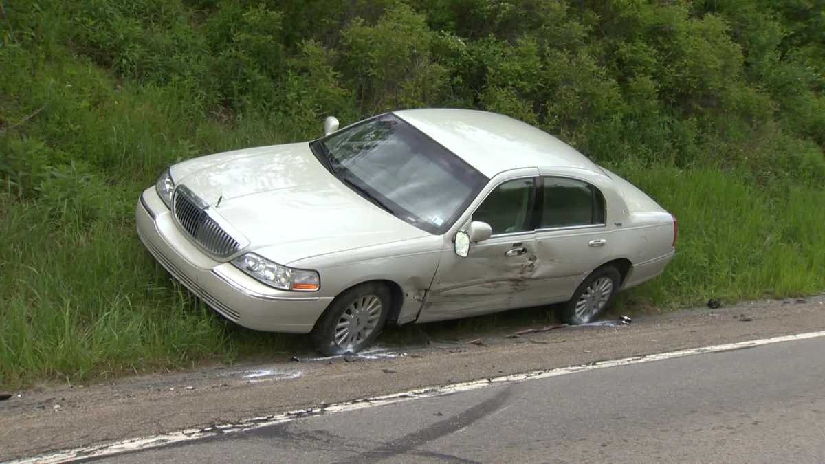 Photos: Crash on Route 228 in Middlesex Township