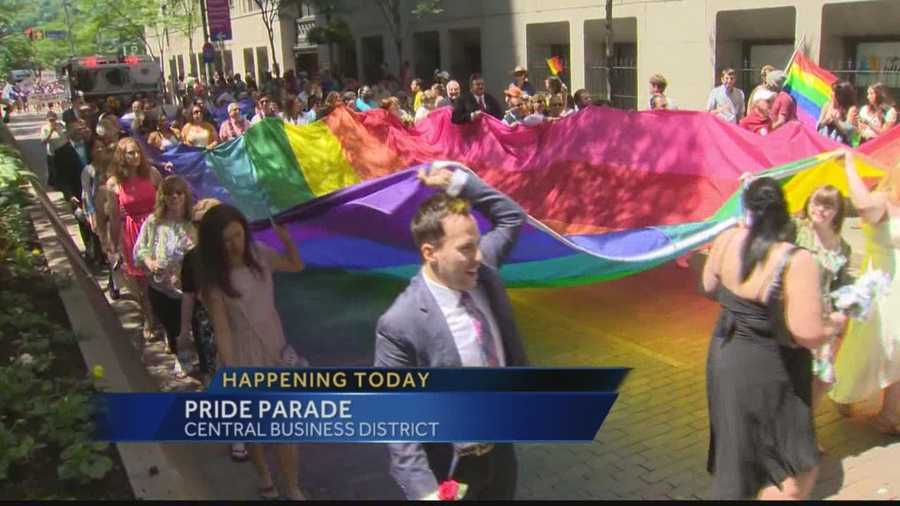Pride March, Pridefest fill Downtown Pittsburgh streets