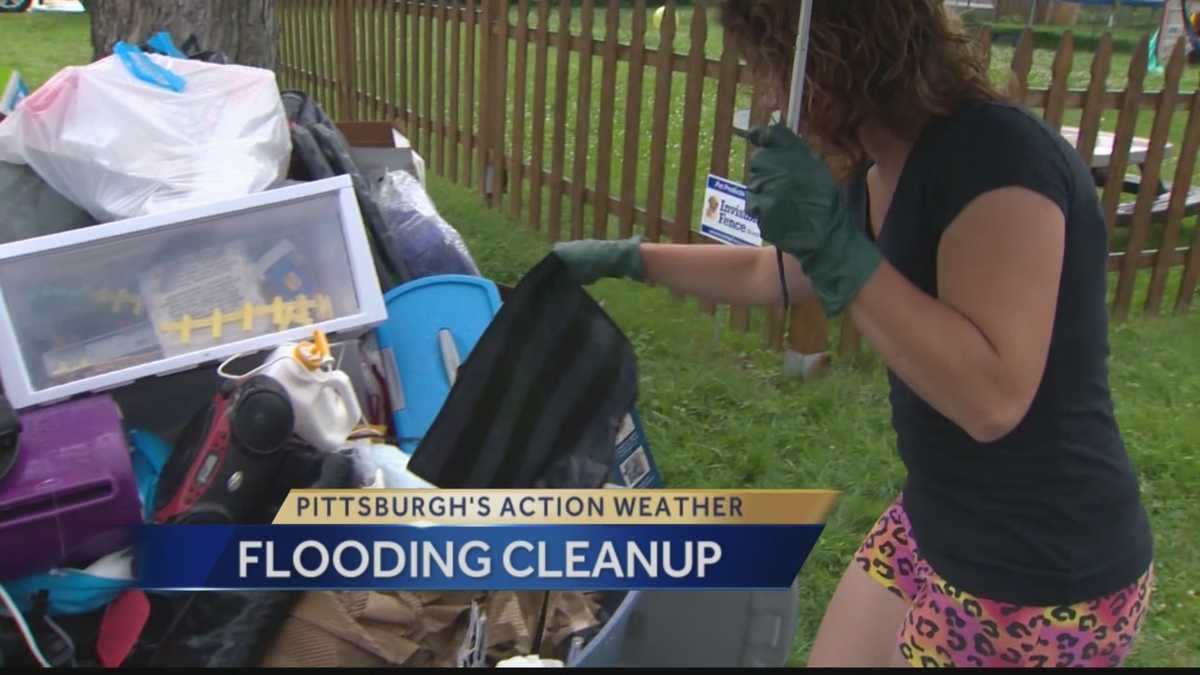 Residents, business owners cleaning up after flooding