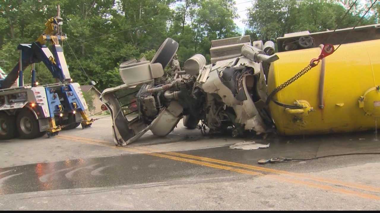 tank truck rollover