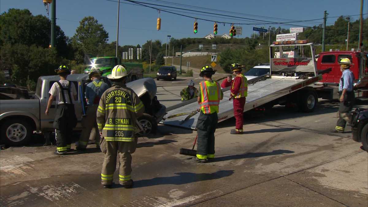 Photos Murrysville crash scene on Route 22