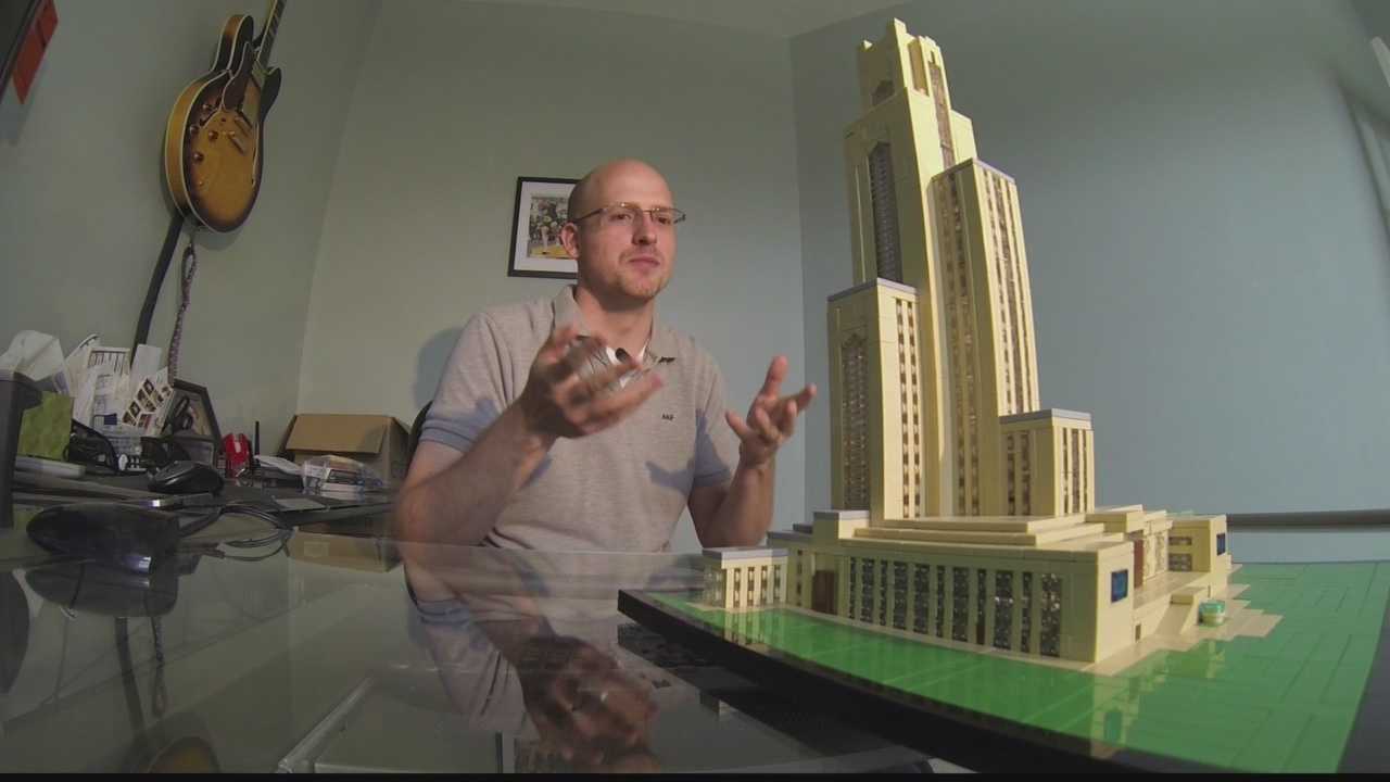 Photos Pittsburgh man builds Lego Cathedral of Learning