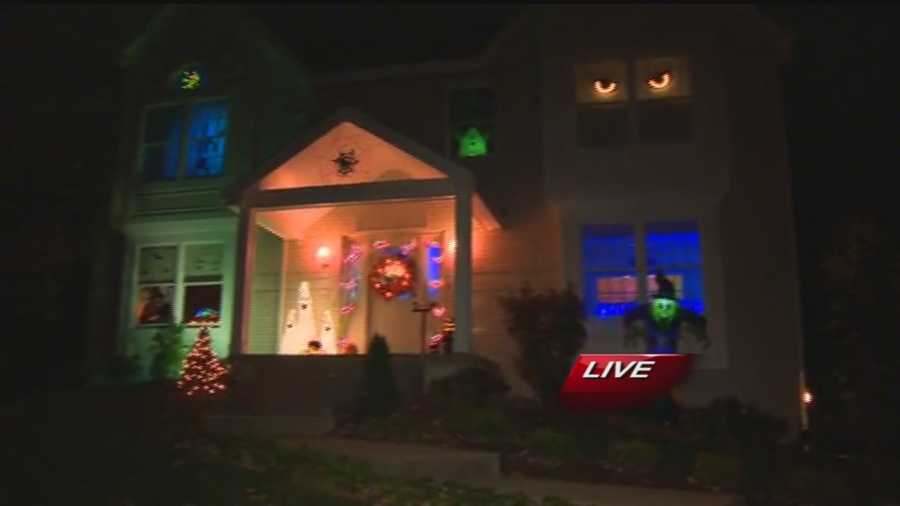 Pittsburgh's Action News 4's Ryan Recker was live Halloween morning at the home of Nancy & Matt Hoffman of Cranberry Township that was selected out of all the U-Local submissions for best Halloween decorations.