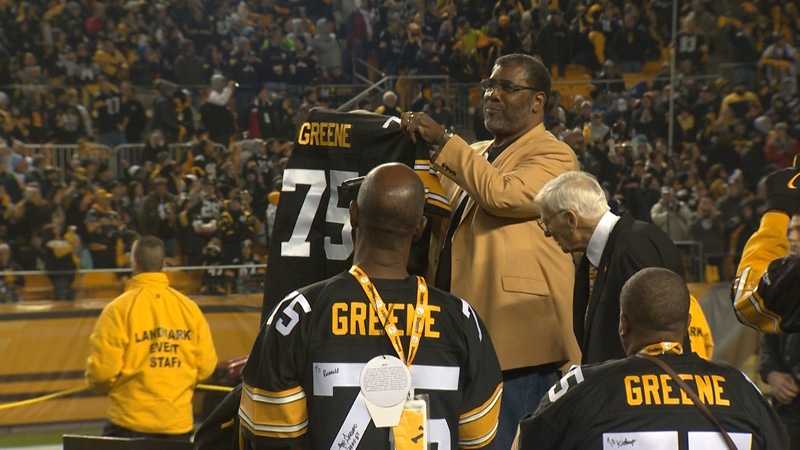 Steelers retire Mean Joe Greene's No. 75 jersey - Behind the Steel Curtain