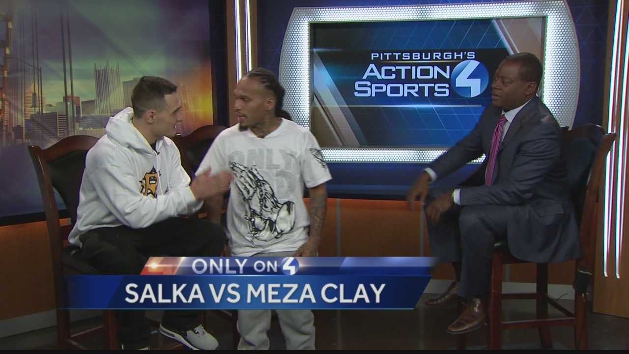 (PHOTOS) Pittsburgh Area Boxers Almost Come To Blows During Interview