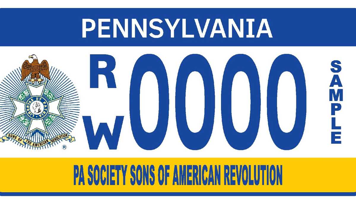 Images Pennsylvania's many special license plates