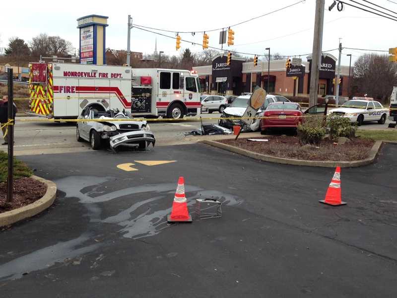 Photos Fatal crash involving Monroeville police car