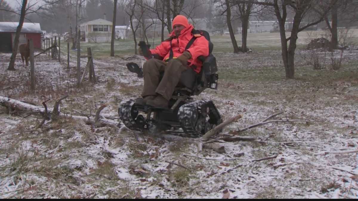 Allterrain wheelchair helps make rough terrain accessible