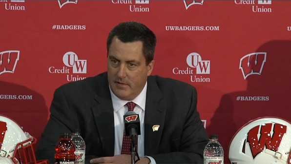 Wisconsin brings Pitt's Chryst home as coach