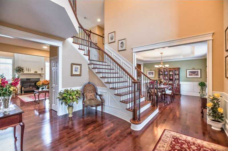 Enjoy movies in your own theater in this 989K Cranberry Township home