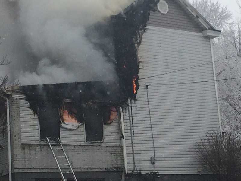 Photos Fire tears through Ross Township house